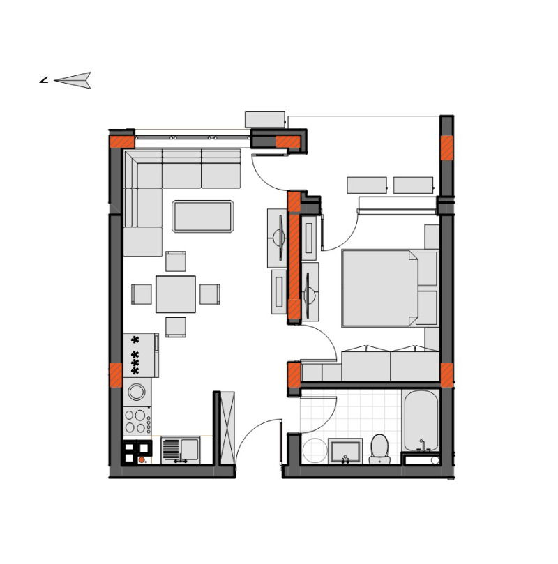 Продава 2-СТАЕН, гр. Стара Загора, Никола Петков, снимка 2 - Апартаменти - 53147733