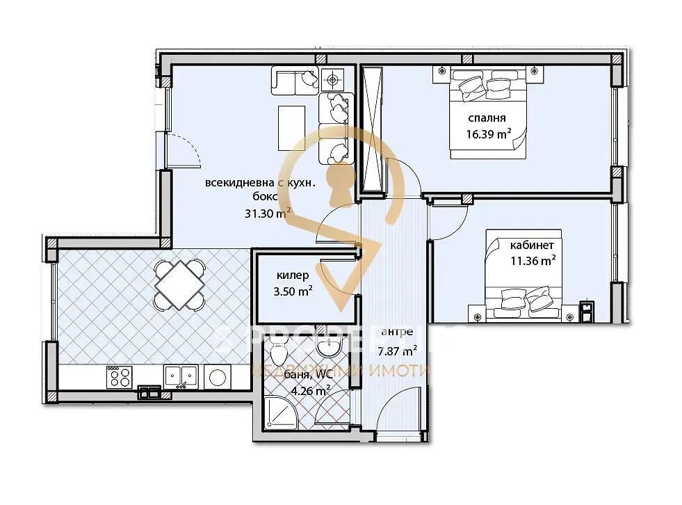 Продава 3-СТАЕН, гр. Варна, Владислав Варненчик 1, снимка 10 - Апартаменти - 54364501