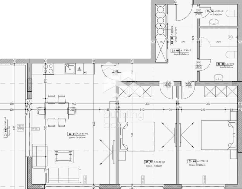 Продава 3-СТАЕН, гр. Пловдив, Христо Смирненски, снимка 6 - Апартаменти - 53258786