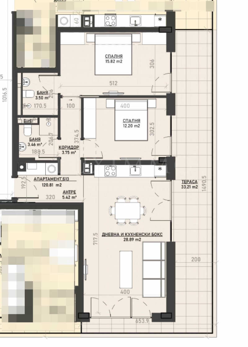 Продава 3-СТАЕН, гр. София, Бояна, снимка 3 - Апартаменти - 53281289