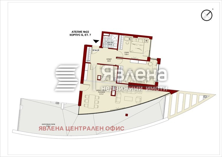 Продава 3-СТАЕН, гр. София, Сердика