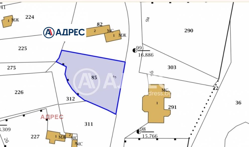 Продава ПАРЦЕЛ, с. Тюленово, област Добрич, снимка 1 - Парцели - 46656283