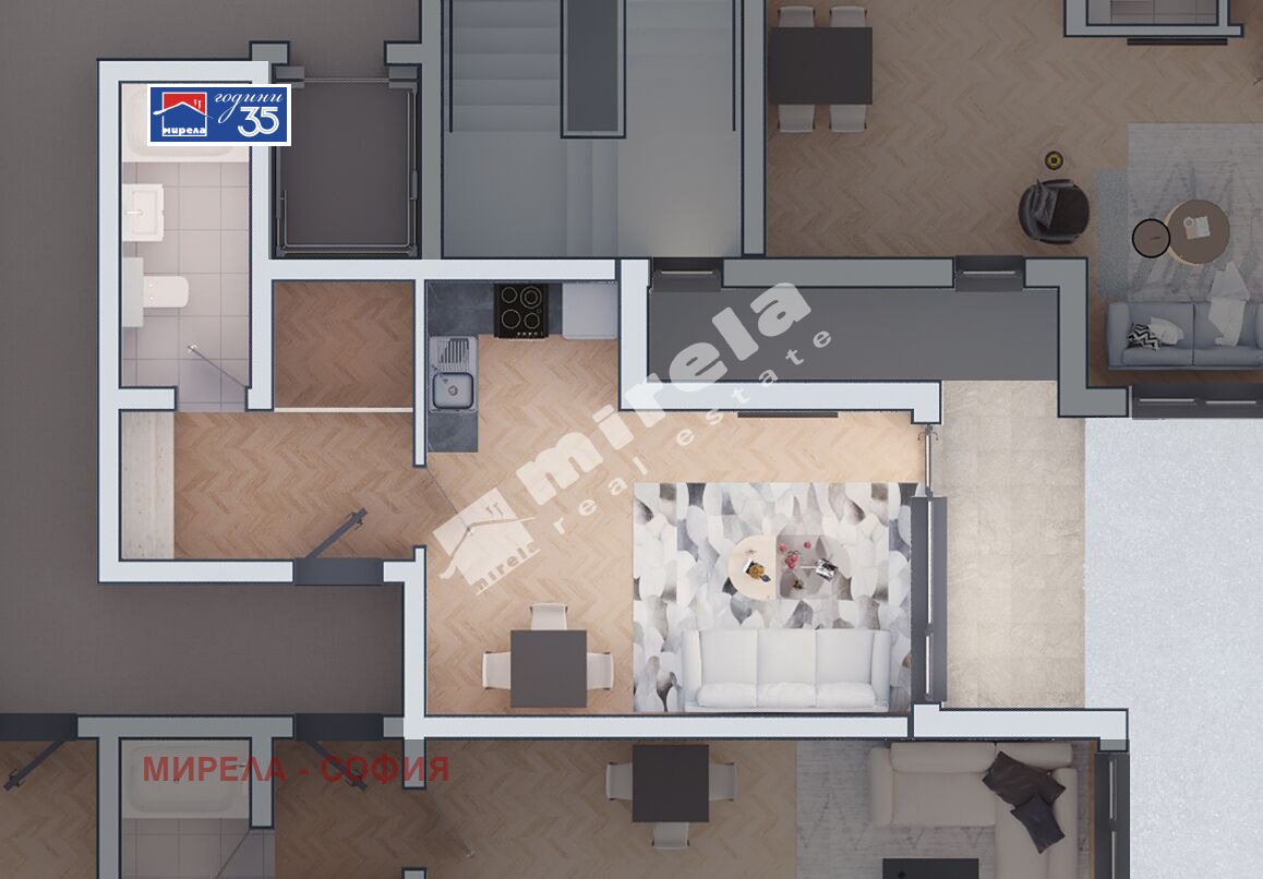 Продава 1-СТАЕН, гр. София, Дружба 2, снимка 2 - Апартаменти - 54338608