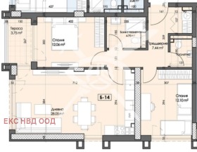 Продава 3-стаен град Пловдив Кършияка - [1] 