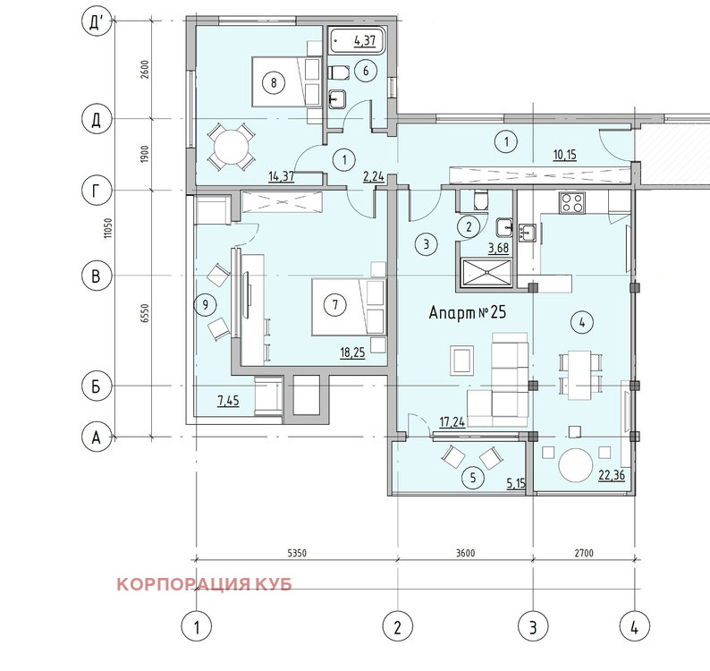 Продава  4-стаен град Варна , к.к. Чайка , 135 кв.м | 52754415 - изображение [5]