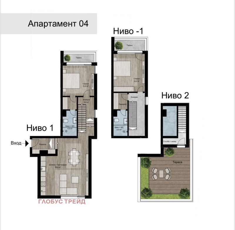 Til salg  Maisonette Sofia , m-t Gardova glava , 218 kvm | 53029757 - billede [5]