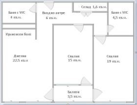 3-стаен град София, Банишора 14