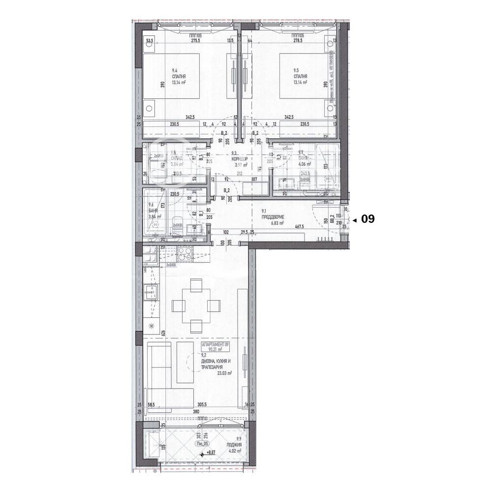 Продава 3-СТАЕН, гр. София, Център, снимка 4 - Апартаменти - 56528711