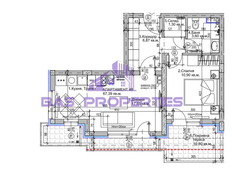 De vânzare  1 dormitor Sofia , Liulin 5 , 77 mp | 60767565