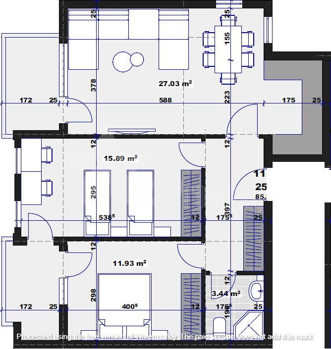 Eladó  2 hálószobás Stara Zagora , Tri csucsura - sever , 100 négyzetméter | 68274231 - kép [3]
