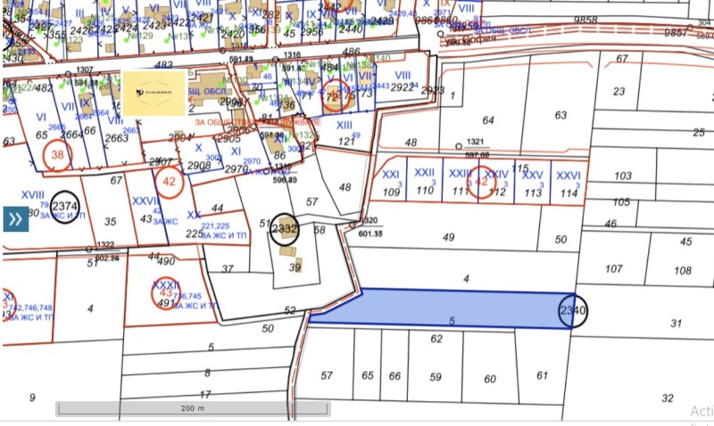 For Sale  Plot Sofia , Bankya , 4602 sq.m | 17903047