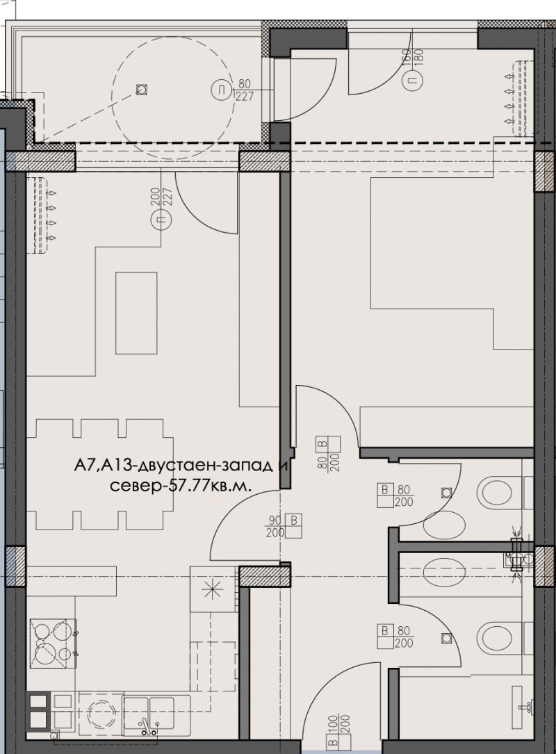 Продава 2-СТАЕН, гр. София, Дървеница, снимка 3 - Апартаменти - 53220900