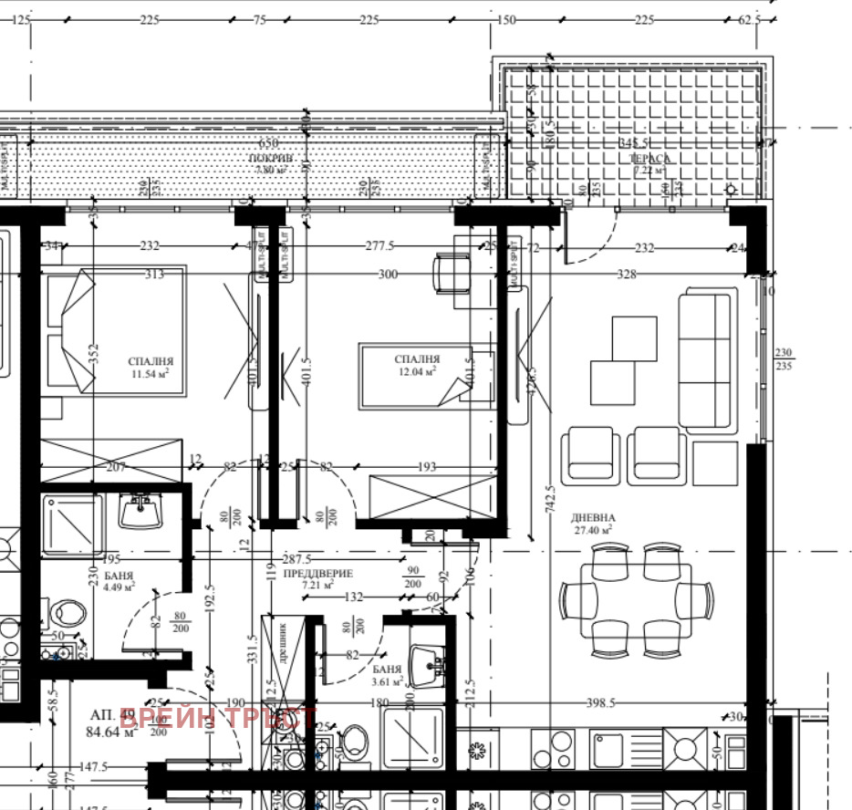Продава 3-СТАЕН, гр. София, Малинова долина, снимка 2 - Апартаменти - 54392987