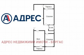 2 υπνοδωμάτια Βαζραζδανε, Βυργασ