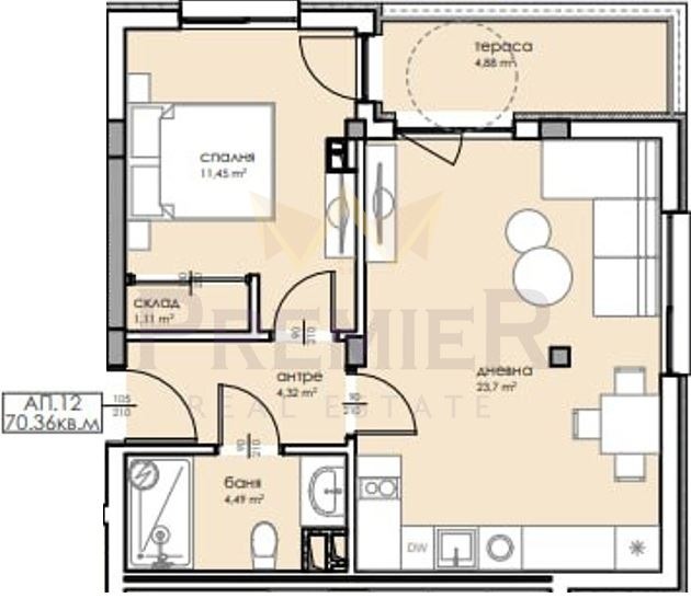 Til salgs  1 soverom region Burgas , Sozopol , 70 kvm | 33386477 - bilde [2]