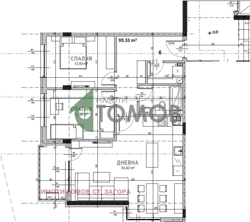 Продава 3-СТАЕН, гр. Стара Загора, Самара 3, снимка 2 - Апартаменти - 52478833
