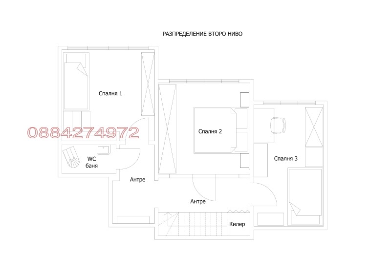 Продава 4-СТАЕН, гр. София, Слатина, снимка 2 - Aпартаменти - 48683805