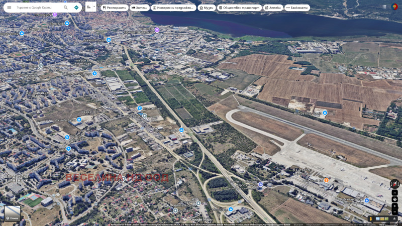 Продава ПАРЦЕЛ, гр. Варна, Летище, снимка 3 - Парцели - 53601753