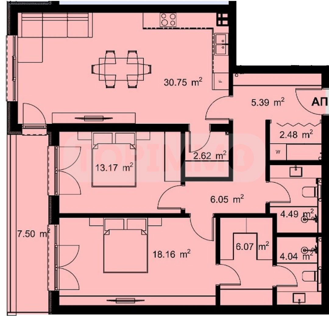 Продава 3-СТАЕН, гр. Варна, Виница, снимка 11 - Апартаменти - 55551865
