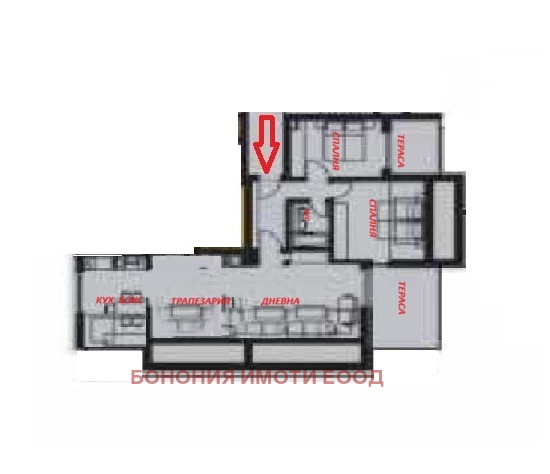 Продава 3-СТАЕН, гр. София, Витоша, снимка 16 - Апартаменти - 53635323