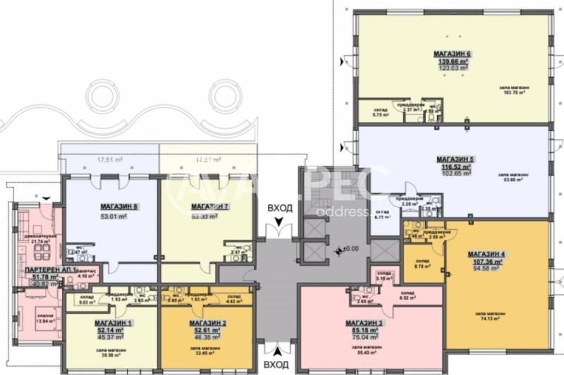 Продава МАГАЗИН, град Бургас, Славейков • 279320 € / 546302.44 лв. • 35111244 1