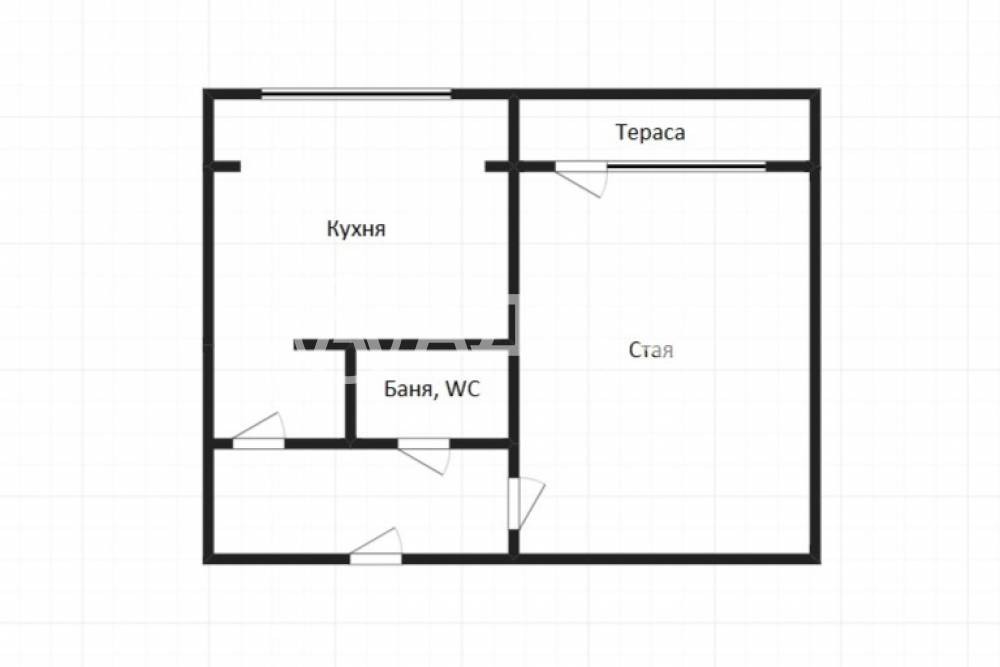 Продава 1-СТАЕН, гр. Бургас, Зорница, снимка 3 - Апартаменти - 54644073