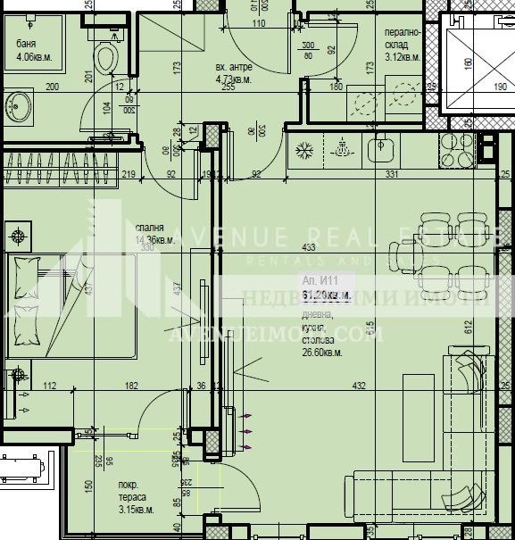 Till salu  1 sovrum Plovdiv , Jujen , 75 kvm | 75280760 - bild [3]