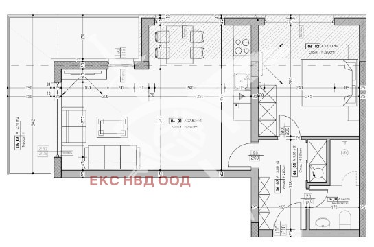 Myytävänä  1 makuuhuone Plovdiv , Hristo Smirnenski , 74 neliömetriä | 23625865