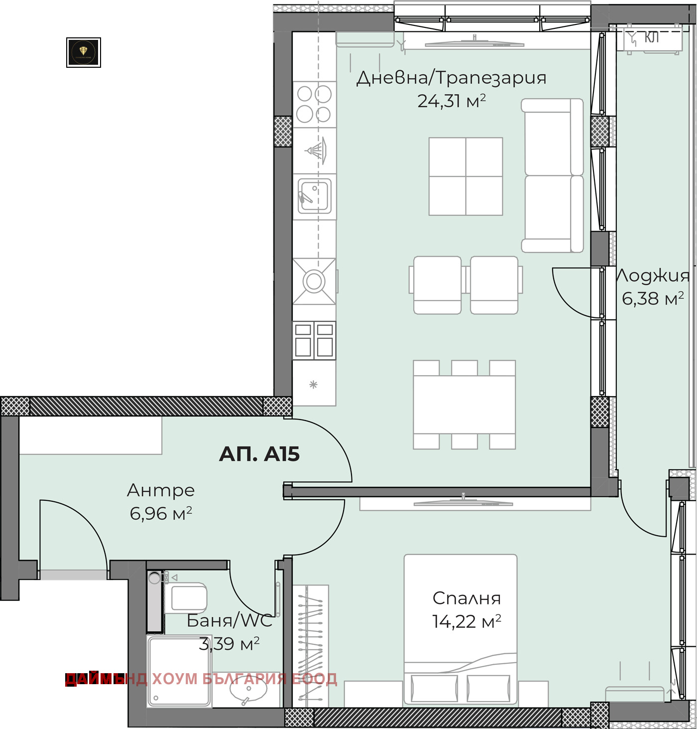 Продава 2-СТАЕН, гр. Пловдив, Христо Смирненски, снимка 9 - Апартаменти - 53723788