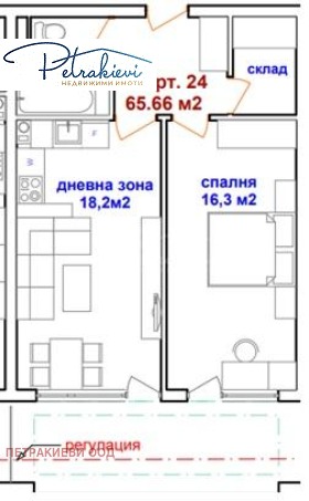 Продава 2-СТАЕН, гр. Бургас, Възраждане, снимка 2