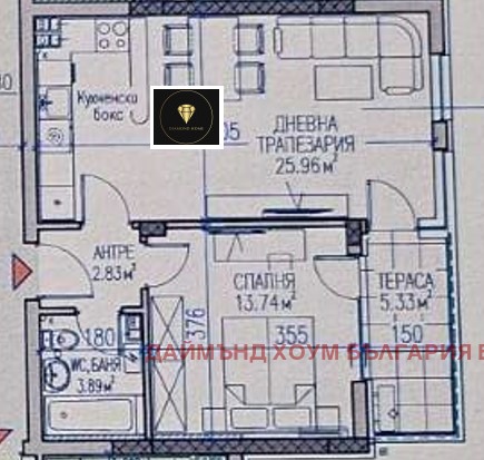 Til salg  1 soveværelse region Plovdiv , Asenovgrad , 68 kvm | 60519896 - billede [3]