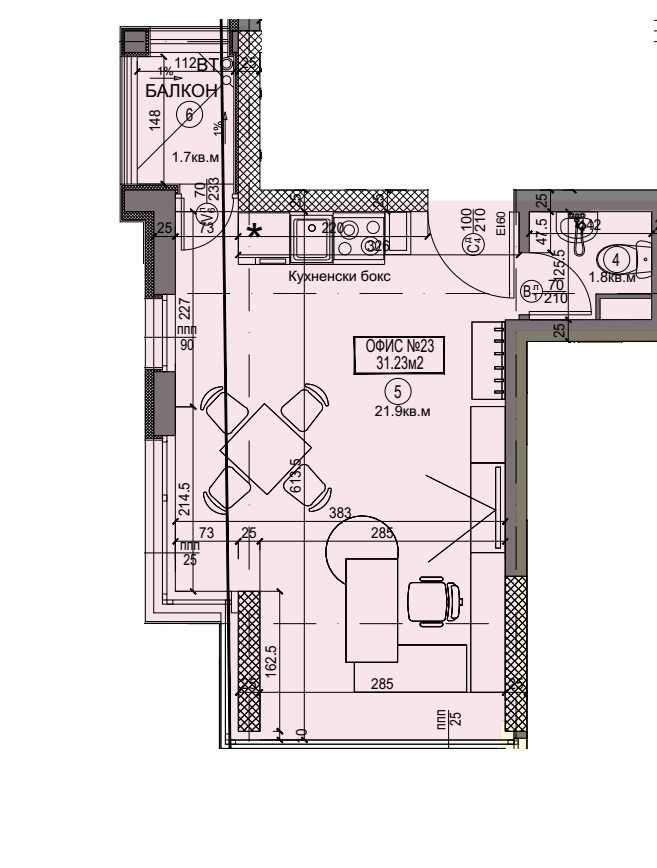 Продава ОФИС, гр. София, Красно село, снимка 13 - Офиси - 49432052