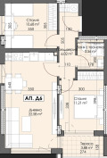 Продава  3-стаен град Пловдив , Гагарин , 86 кв.м | 76287086 - изображение [2]