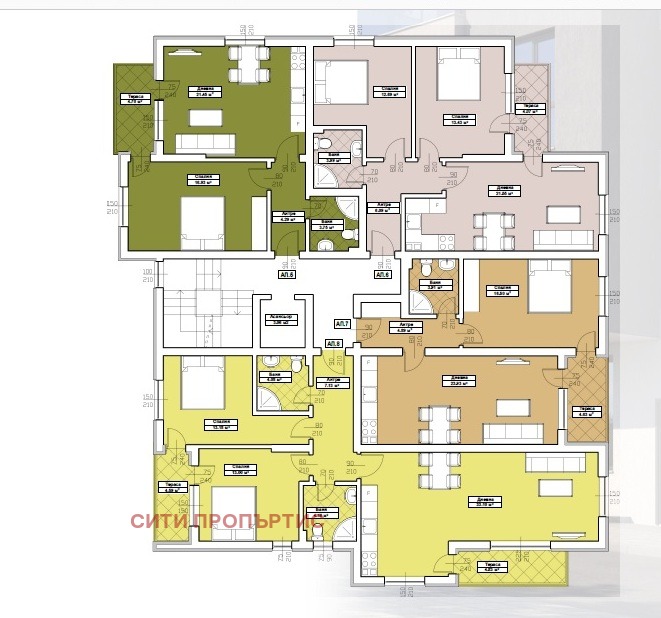 Продава 3-СТАЕН, гр. Благоевград, Освобождение