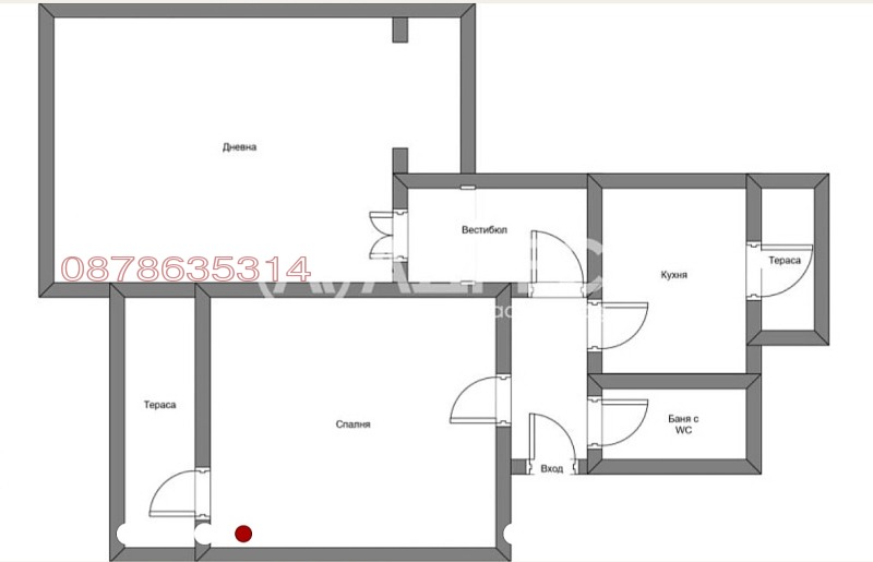 Продава 3-СТАЕН, гр. София, Център, снимка 9 - Апартаменти - 53382294