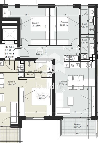 Продава 3-СТАЕН, гр. София, Малинова долина, снимка 2 - Апартаменти - 52303297