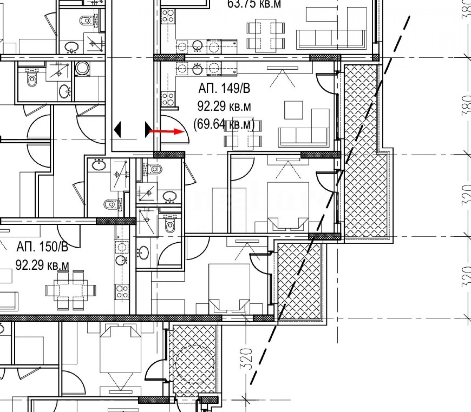 Продава 3-СТАЕН, гр. София, Обеля 1, снимка 2 - Апартаменти - 52804399