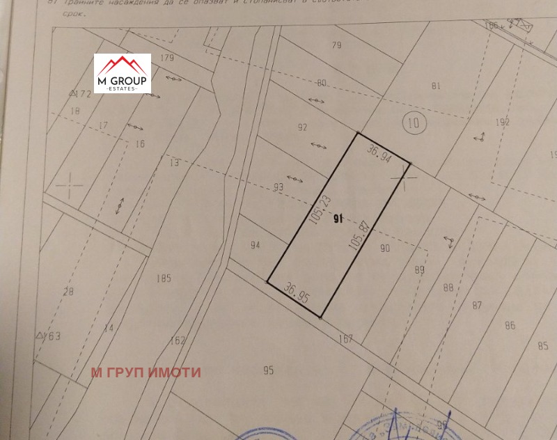 Продава ПАРЦЕЛ в област Пловдив, с. Белащица - 3900 кв.м / 241 000 € » 471 355.03 лв., М ГРУП ИМОТИ