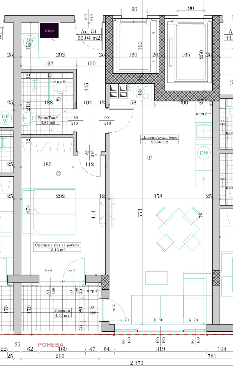 En venta  1 dormitorio Varna , Kaysieva gradina , 76 metros cuadrados | 91546960 - imagen [2]