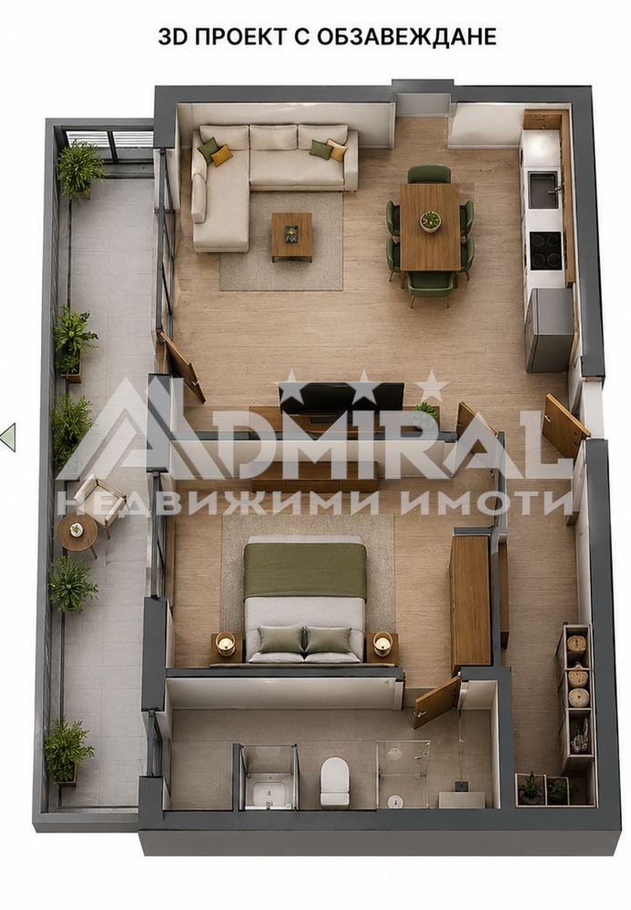 Продава 2-СТАЕН, гр. Созопол, област Бургас, снимка 6 - Апартаменти - 55774973