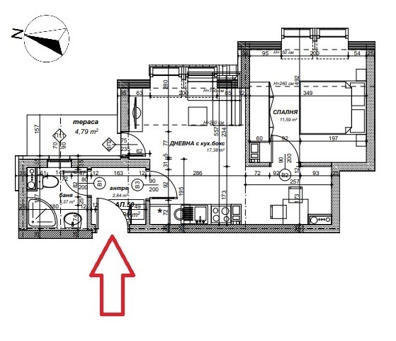 Продава  2-стаен град София , Овча купел 2 , 53 кв.м | 95966210 - изображение [2]