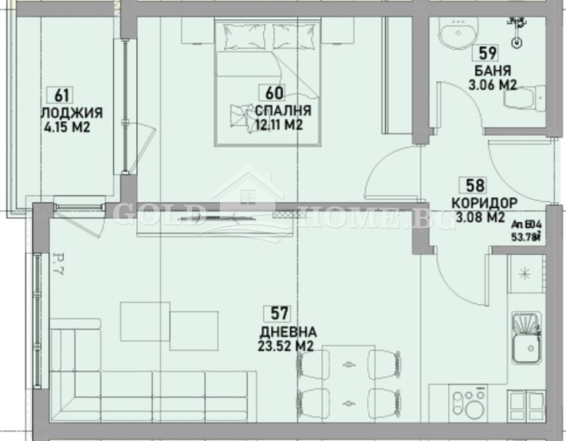 Продава 2-СТАЕН, гр. Пловдив, Беломорски, снимка 2 - Апартаменти - 52640520
