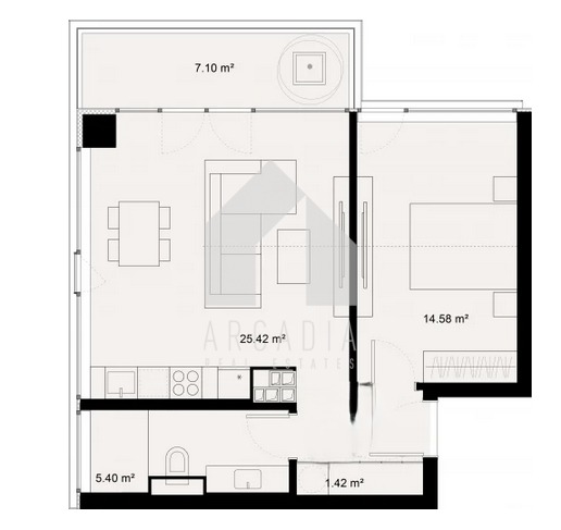 Продава 2-СТАЕН, гр. Пловдив, Младежки Хълм, снимка 2 - Апартаменти - 53457025
