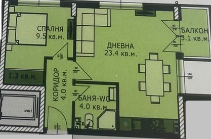 Продава 2-СТАЕН, гр. Варна, Кайсиева градина