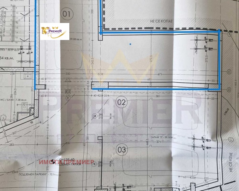 Προς πώληση  Γκαράζ Βαρνα , Ηζγρεβ , 40 τ.μ | 71803956
