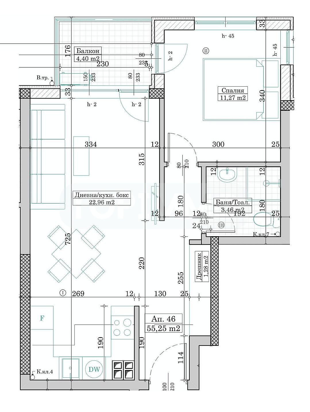 Продава 3-СТАЕН, гр. Варна, Левски 2, снимка 5 - Апартаменти - 54066673
