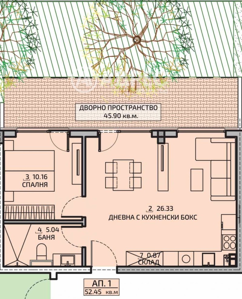 Продава 2-СТАЕН, гр. София, Малинова долина