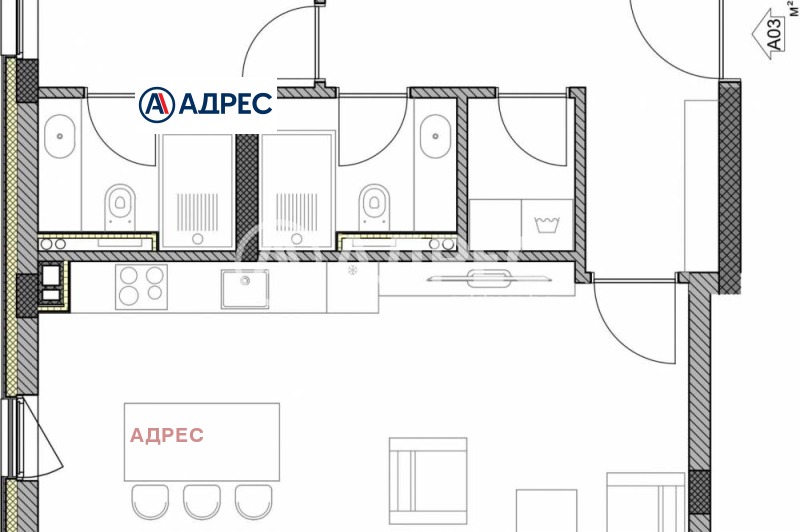 Продава 3-СТАЕН, гр. Варна, Свети Никола, снимка 4 - Апартаменти - 53266590