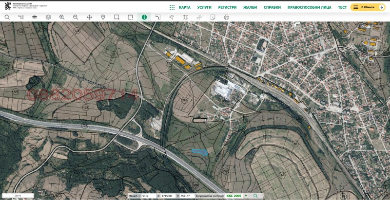 Продава ПАРЦЕЛ, с. Вакарел, област София област