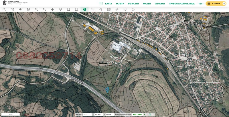 Продава ПАРЦЕЛ, с. Вакарел, област София област, снимка 3 - Парцели - 53190365